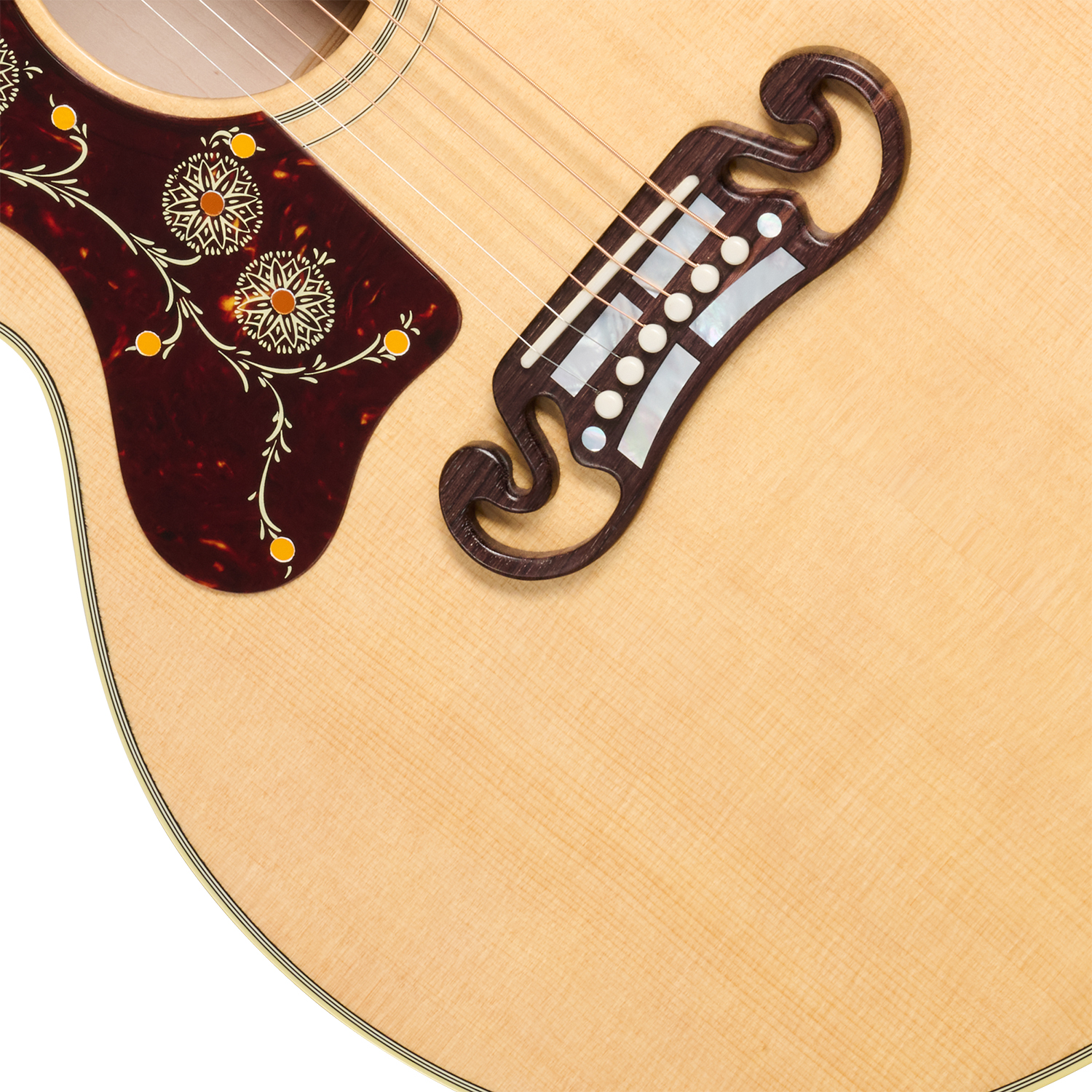 Gibson Sj200 Original Lh (baggs Hifi Dna) Jumbo Gaucher Epicea Erable Rw - Antique Natural - Folk guitar - Variation 3