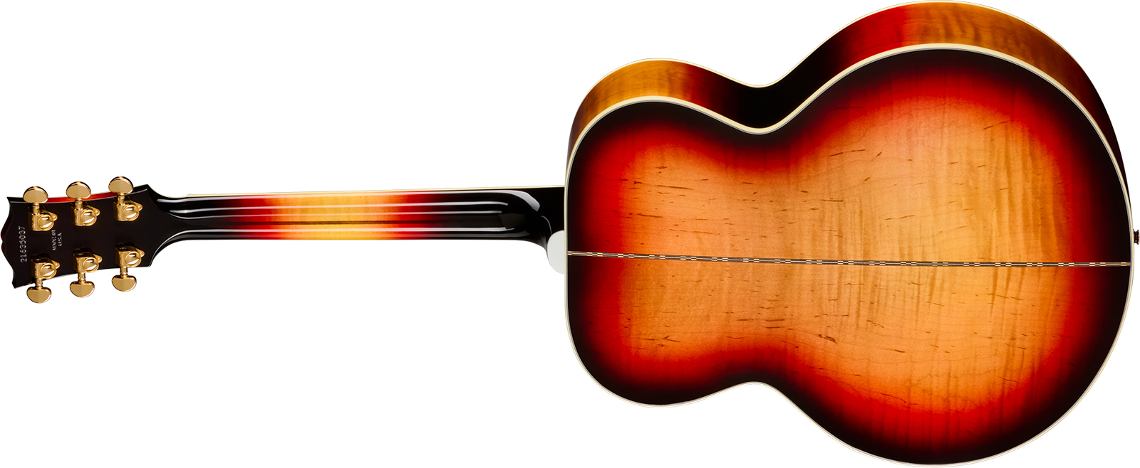 Gibson Sj200 Standard Maple (baggs Hifi Dna) Jumbo Epicea Erable Rw - Tri Burst - Folk guitar - Variation 1