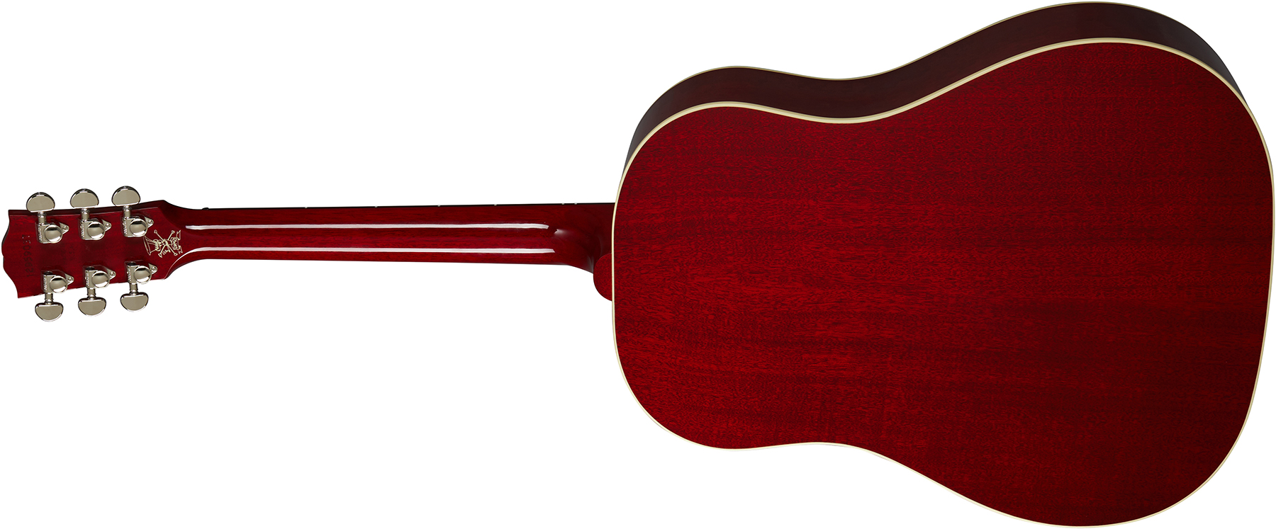Gibson Slash J-45 2020 Signature Epicea Acajou Rw - Vermillion Burst - Electro acoustic guitar - Variation 1