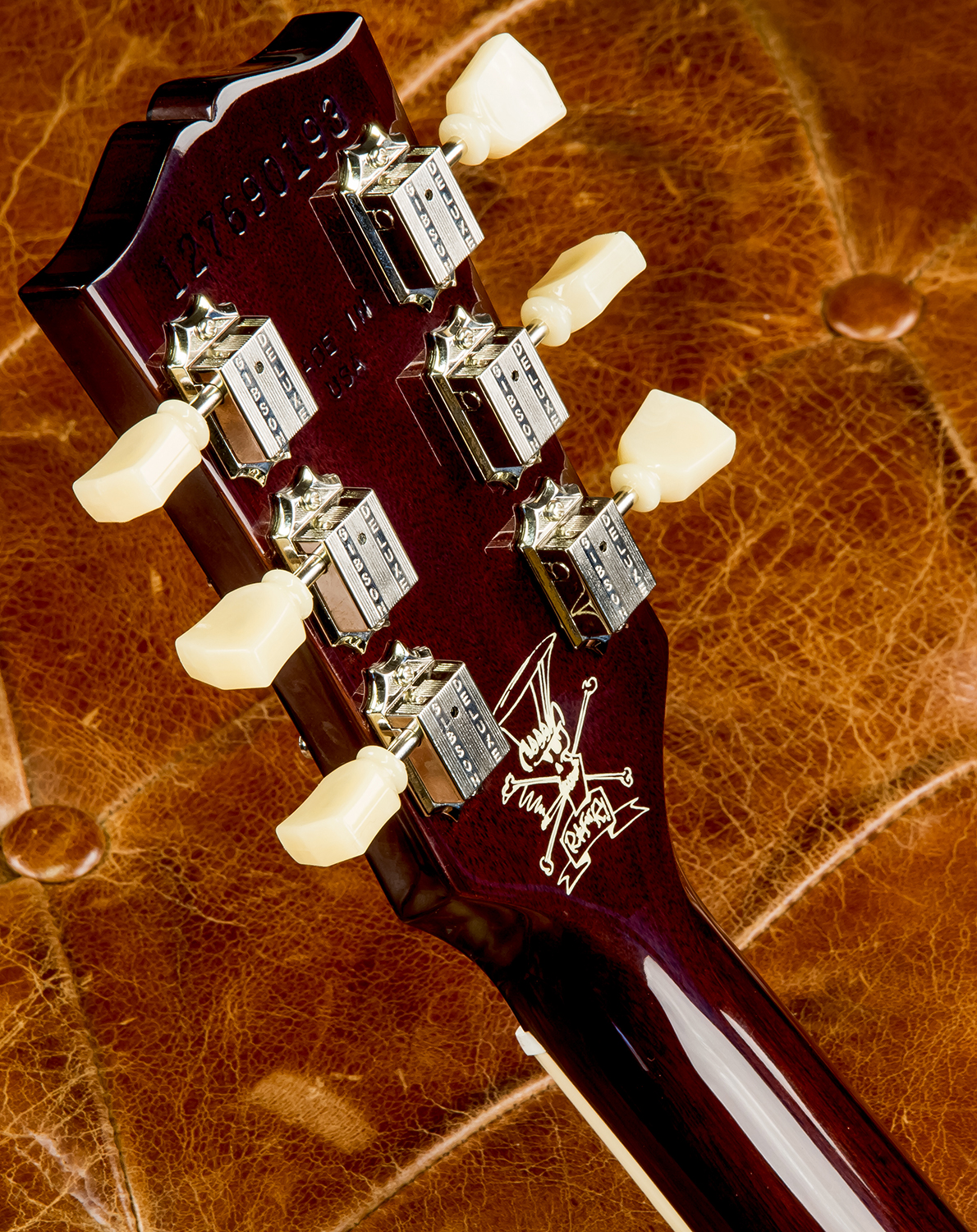 Gibson Slash Les Paul Standard 50's 2020 Original Signature Hh Ht Rw - Anaconda Burst - Single cut electric guitar - Variation 5