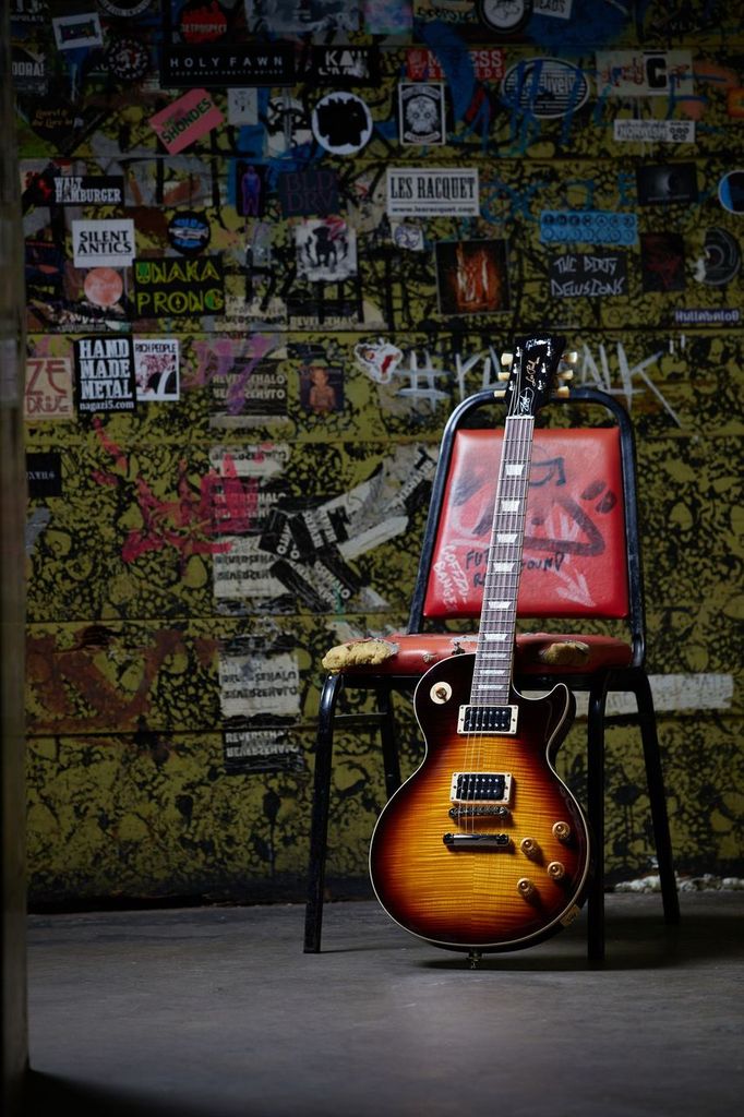 Slash Les Paul Standard 50 s november burst Single cut electric
