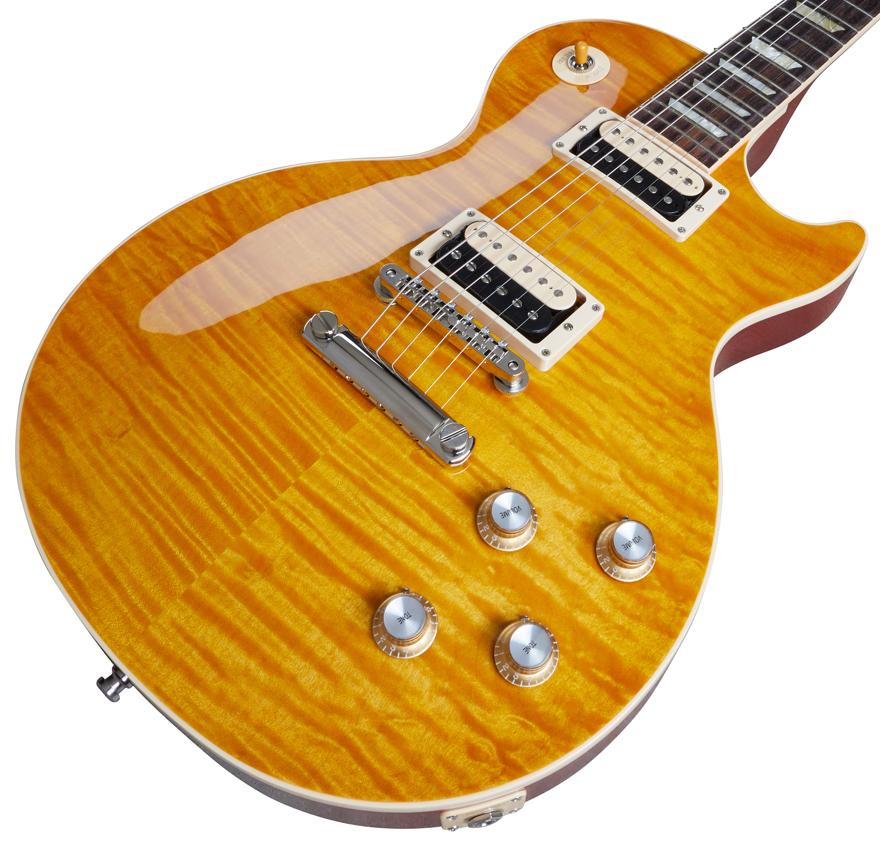 Gibson Slash Les Paul Standard 50's 2020 Original Signature 2h Ht Rw - Appetite Amber - Single cut electric guitar - Variation 3