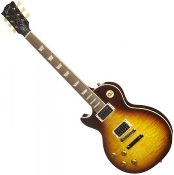 Solid body electric guitar Gibson Slash Les Paul Standard 50’s Left Hand - november burst