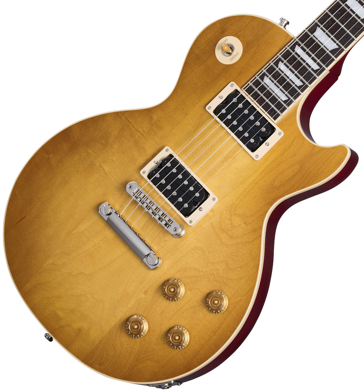 Gibson Slash Les Paul Standard Jessica Signature 2h Ht Rw - Honey Burst With Red Back - Single cut electric guitar - Variation 4