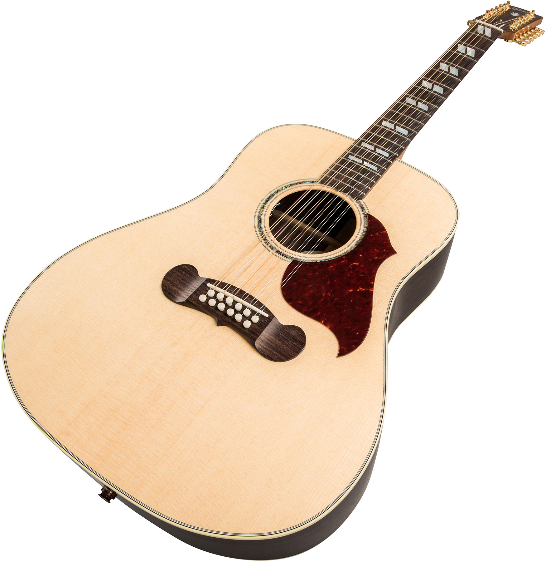 Gibson Songwriter 12-string 2019 Dreadnought 12-cordes Epicea Palissandre Rw - Antique Natural - Acoustic guitar & electro - Variation 1