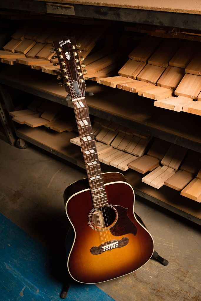 Gibson Songwriter 12-string 2019 Dreadnought 12c Epicea Palissandre Rw - Rosewood Burst - Electro acoustic guitar - Variation 5