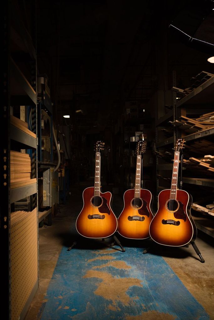 Gibson Songwriter 12-string 2019 Dreadnought 12c Epicea Palissandre Rw - Rosewood Burst - Electro acoustic guitar - Variation 7