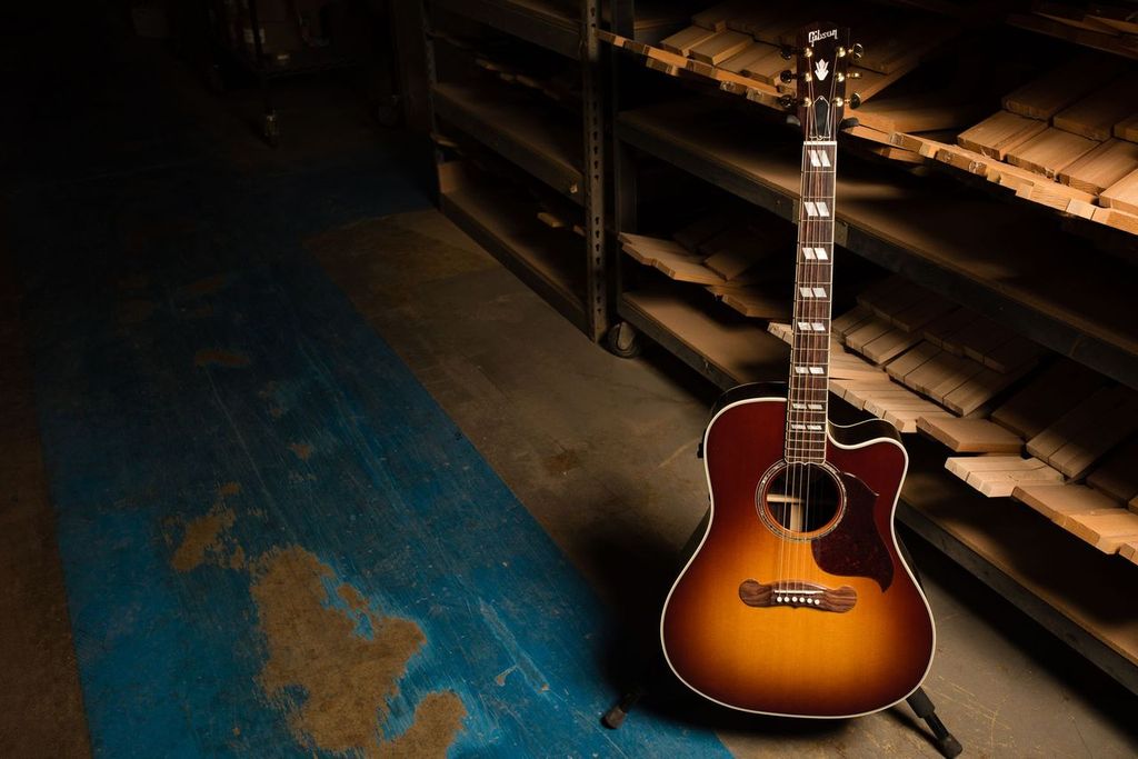 Gibson Songwriter 2019 Dreadnought Epicea Palissandre Rw - Burst - Acoustic guitar & electro - Variation 6
