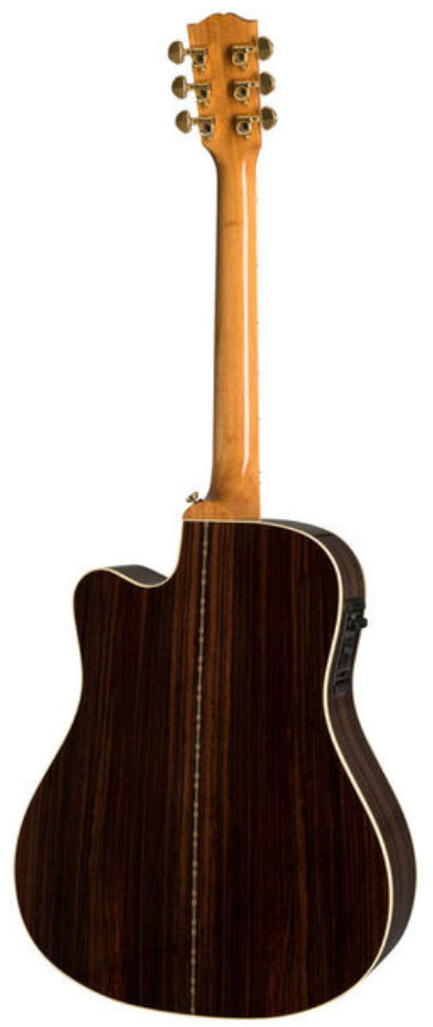 Gibson Songwriter Cutaway 2019 Dreadnought Epicea Palissandre Rw - Antique Natural - Electro acoustic guitar - Variation 1
