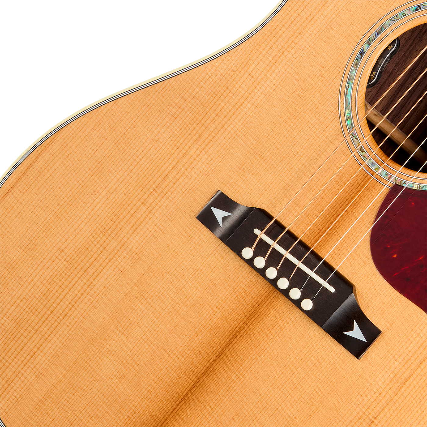 Gibson Songwriter Recording Artist (baggs Hifi Dna) Dreadnought Cw Epicea Palissandre Eb - Antique Natural - Folk guitar - Variation 3