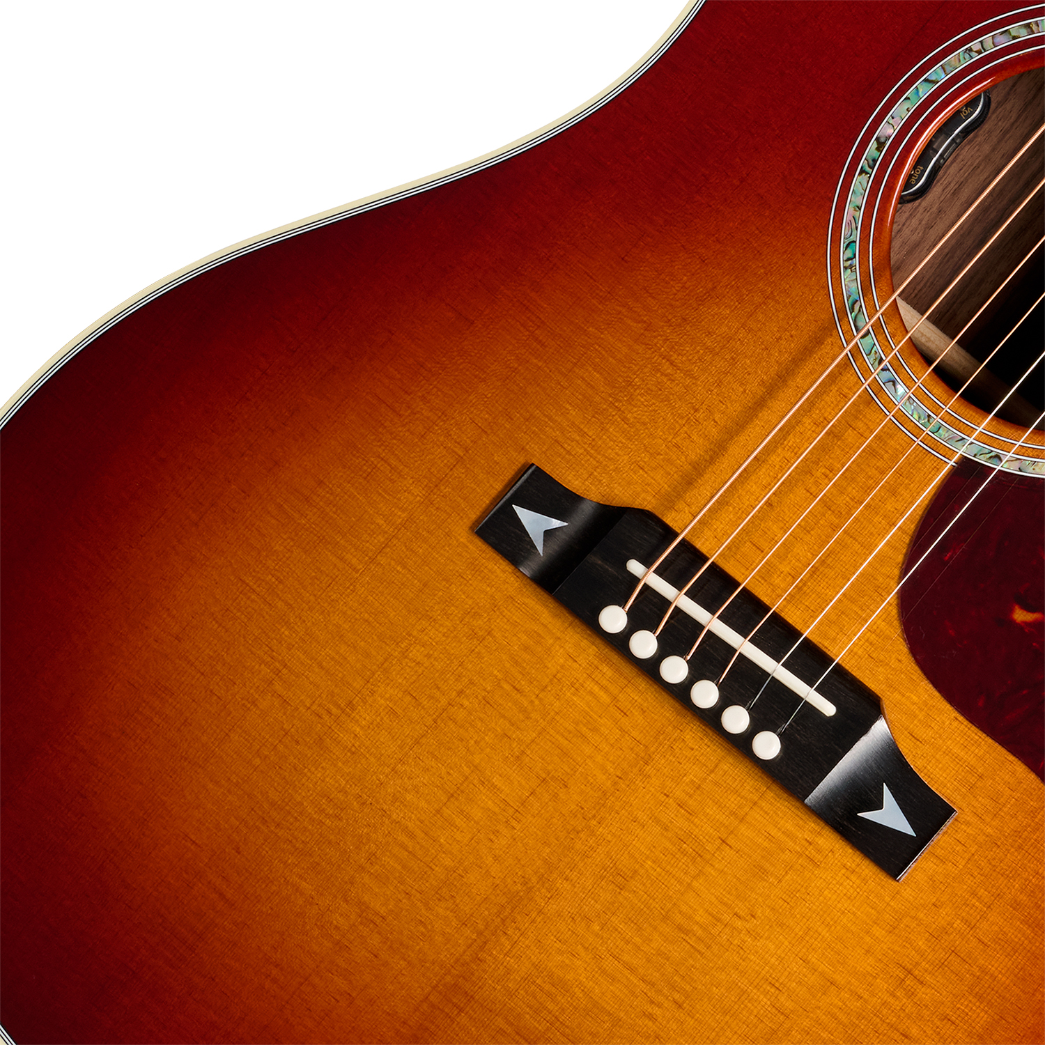 Gibson Songwriter Recording Artist (baggs Hifi Dna) Dreadnought Epicea Palissandre Eb - Rosewood Burst - Folk guitar - Variation 3