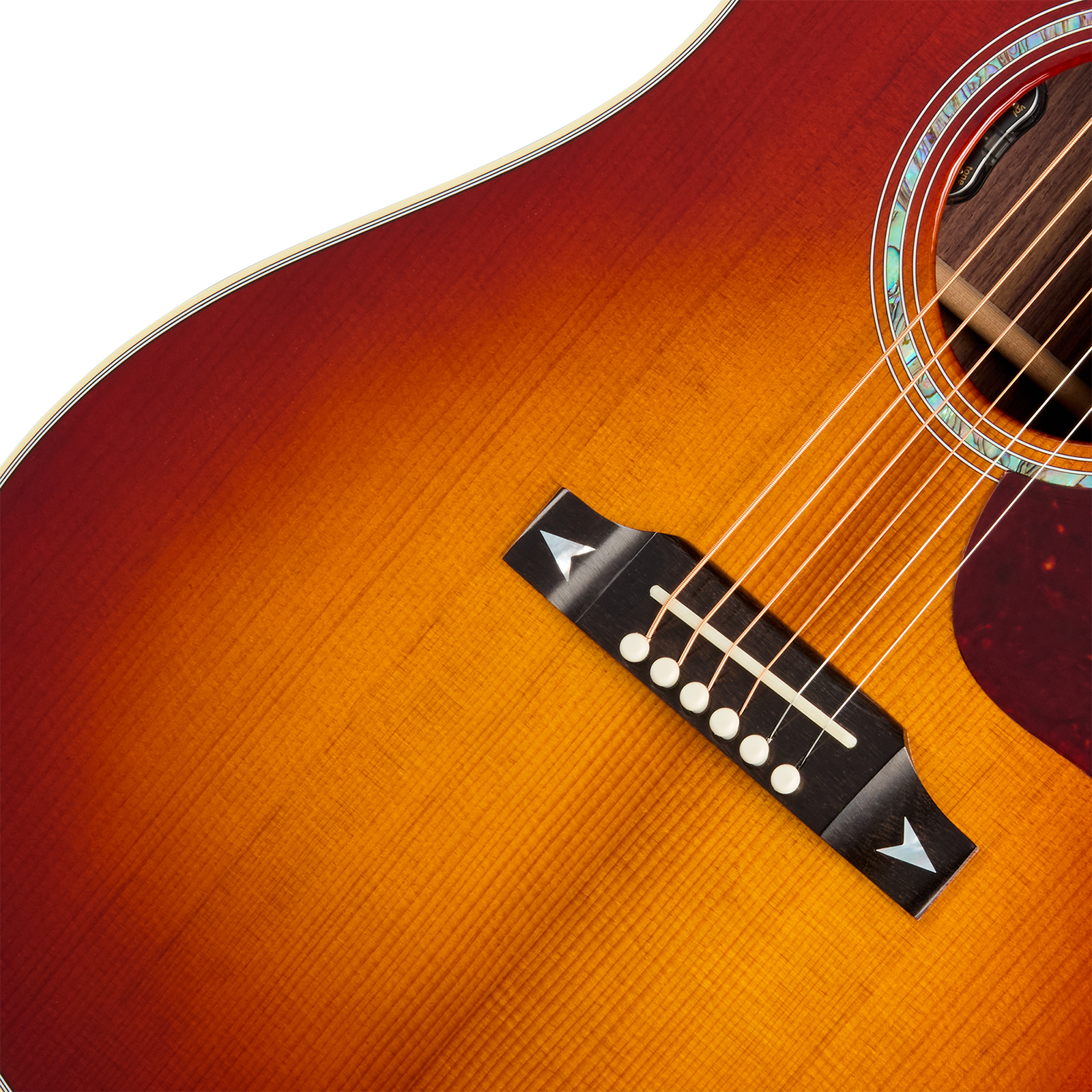 Gibson Songwriter Recording Artist Lh (baggs Hifi Dna) Dreadnought Cw Gaucher Epicea Palissandre Eb - Rosewood Burst - Folk guitar - Variation 3