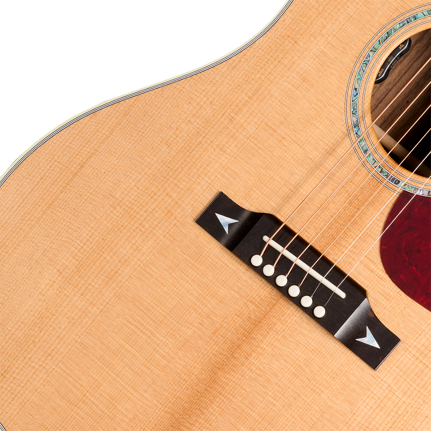 Gibson Songwriter Recording Artist Lh (baggs Hifi Dna) Dreadnought Gaucher Epicea Palissandre Eb - Antique Natural - Folk guitar - Variation 3