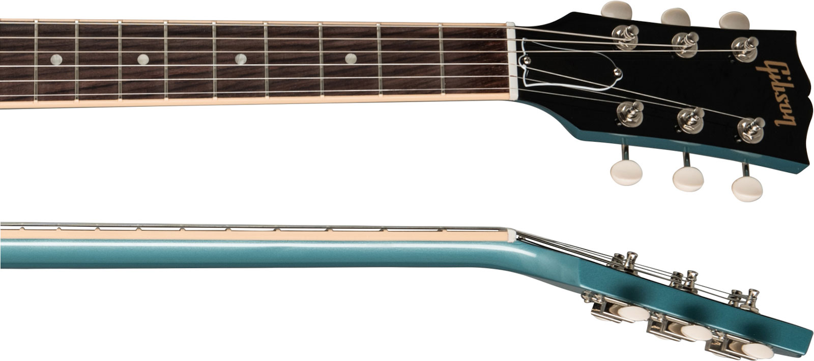 Gibson Sg Special Original P90 - Pelham Blue - Retro rock electric guitar - Variation 3