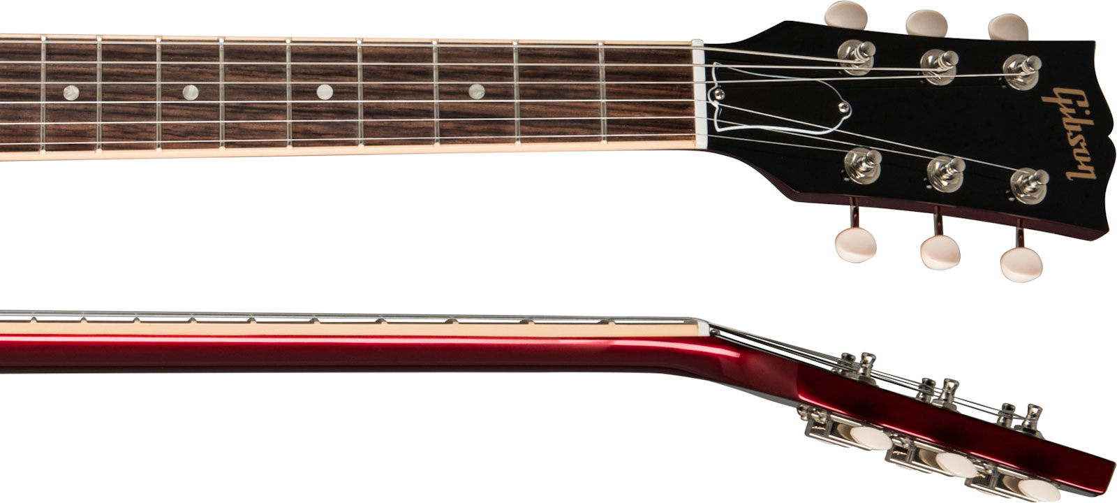 Gibson Sp Special Original 2p90 Ht Rw - Vintage Sparkling Burgundy - Retro rock electric guitar - Variation 3