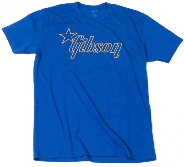 T-shirt Gibson Star Logo T - Blue - XL