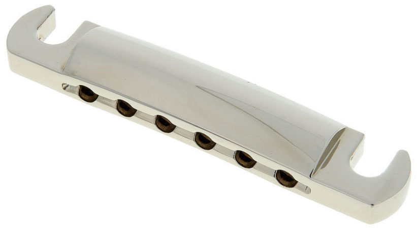 Gibson Stop Bar Tailpiece Nickel - Stop bar - Variation 1