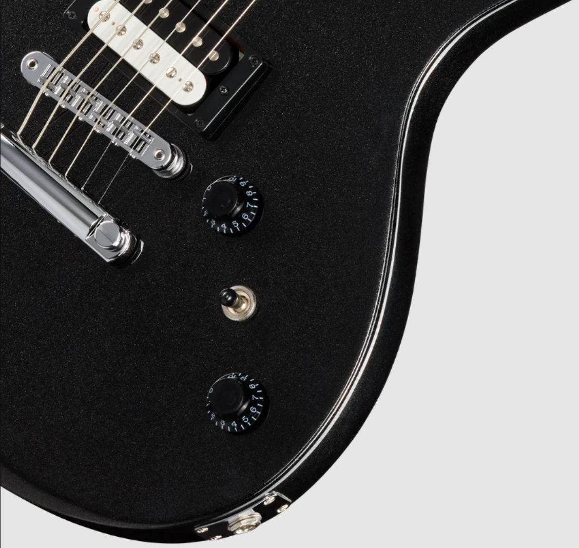 Gibson Victory Baritone Usa 2h Ht Eb - Graphite Metallic - Baritone guitar - Variation 3