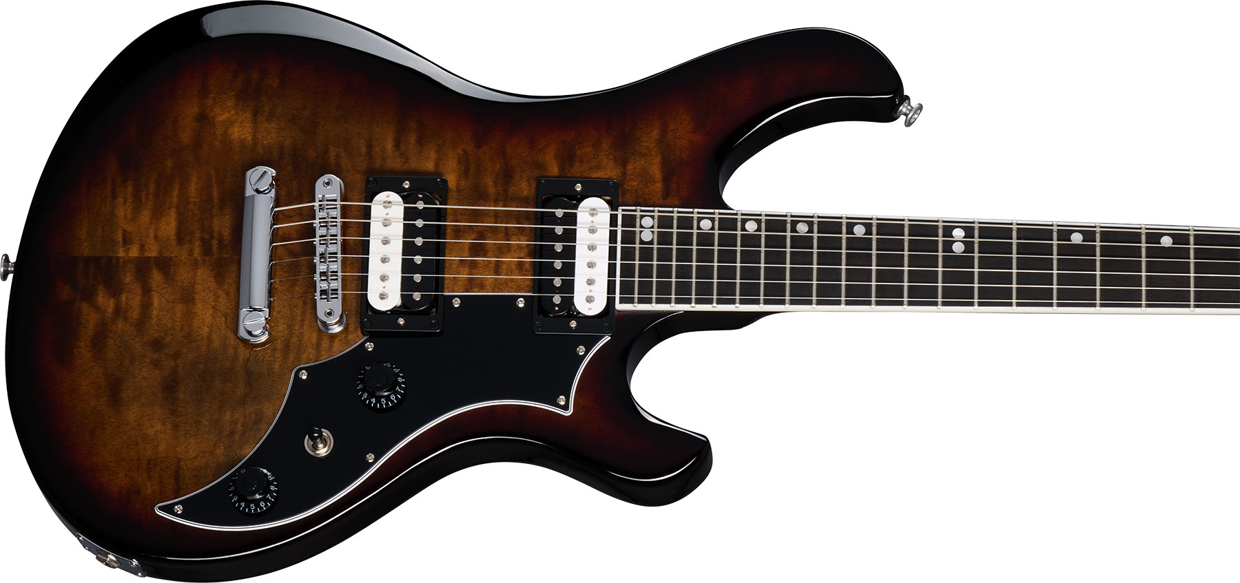Gibson Victory Figured Top Usa 2h Ht Eb - Smokehouse Burst - Double cut electric guitar - Variation 3