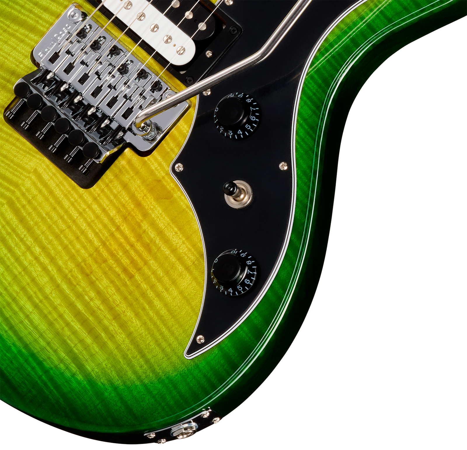 Gibson Victory Floyd Rose Usa 2h Fr Eb - Iguana Burst - Double cut electric guitar - Variation 3