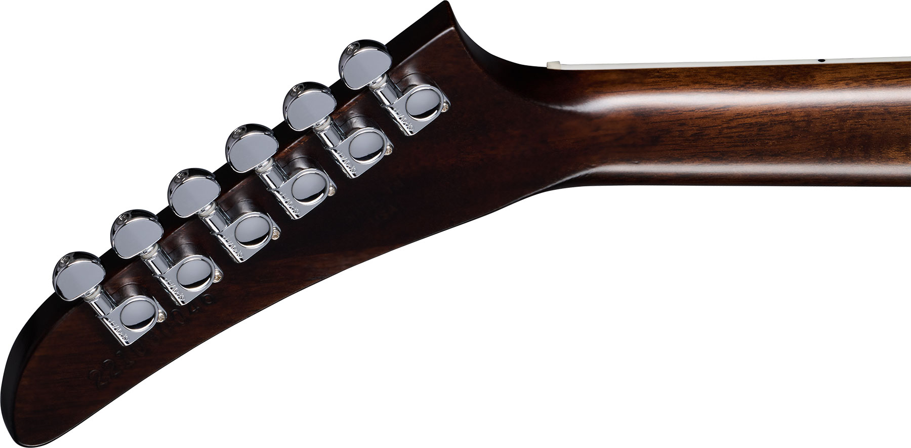 Gibson Victory Usa 2h Ht Eb - Dark Walnut Satin - Double cut electric guitar - Variation 3