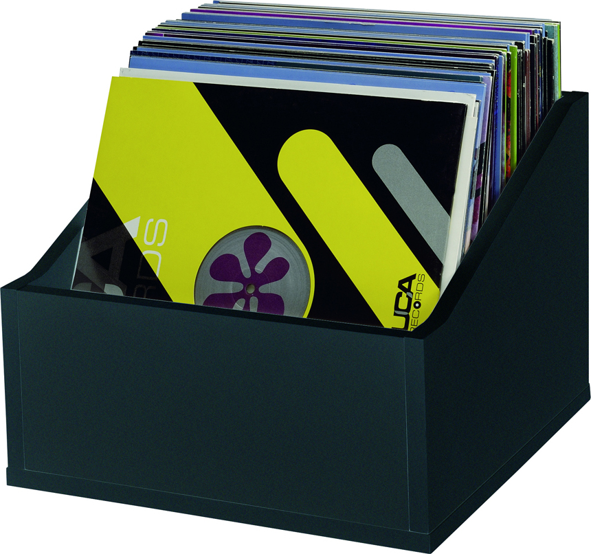 Glorious Record Box Advanced 110 Black - DJ storage - Main picture