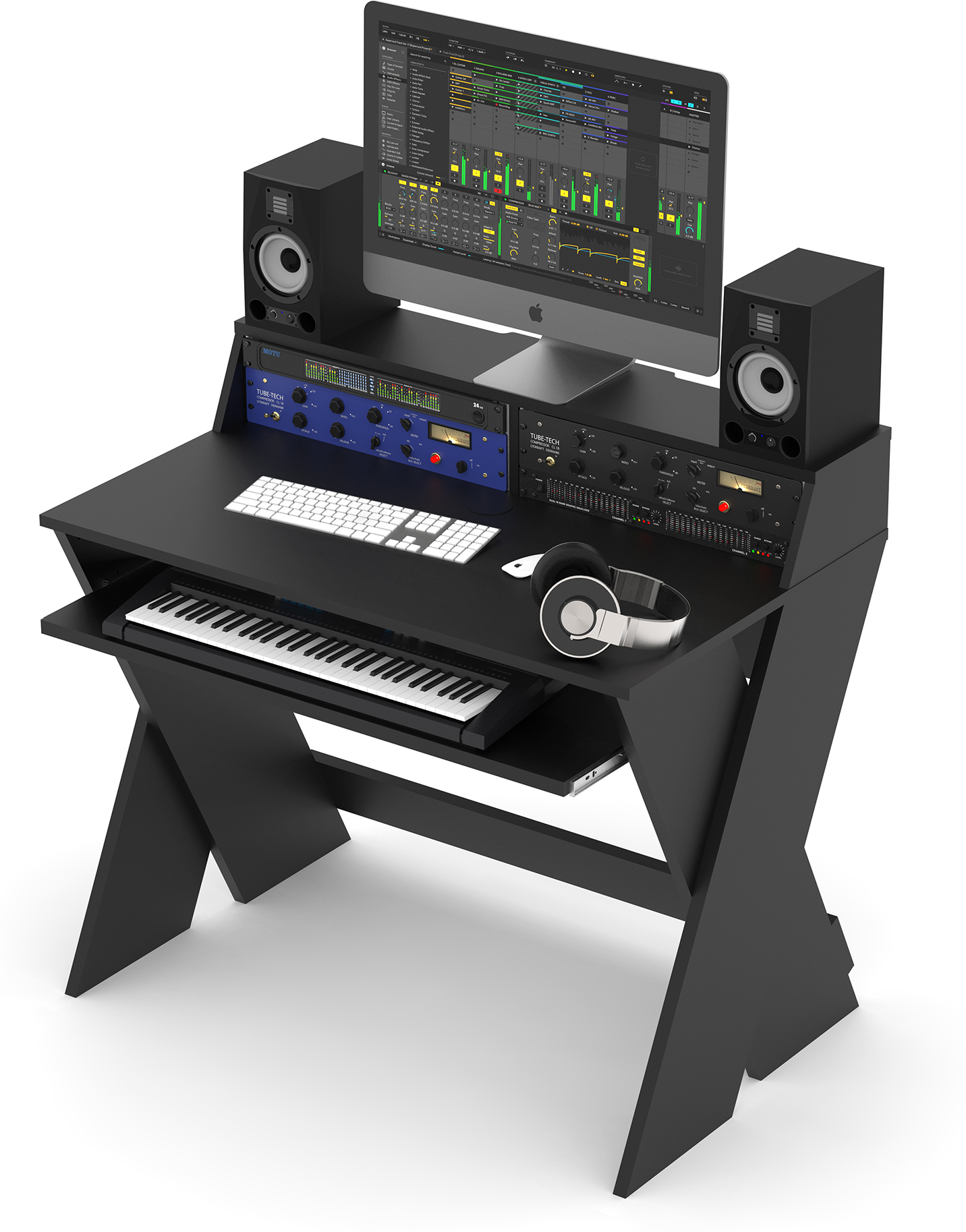 Glorious Sound Desk Compact Black - Furniture for studio - Main picture