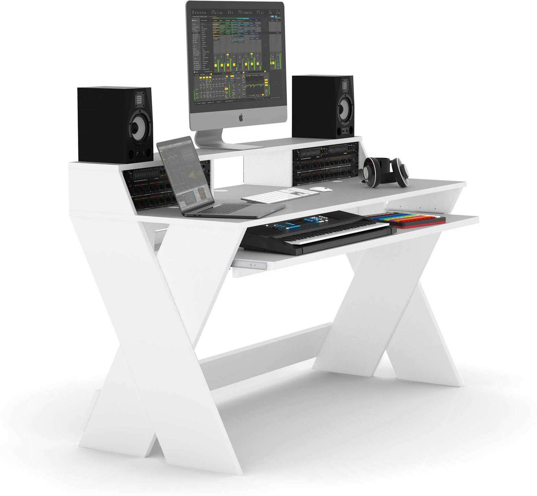Glorious Sound Desk Pro Blanc - Furniture for studio - Main picture