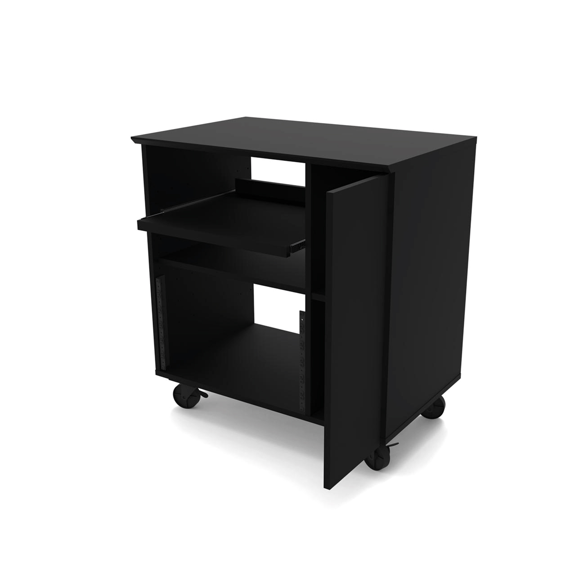 Glorious Modular Side Rack Finition Noire - Furniture for studio - Variation 6