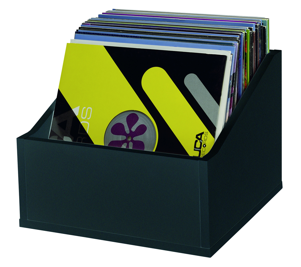 Casier de rangement - GLORIOUS DJ - Record Box 110 Vinyles - Blanc