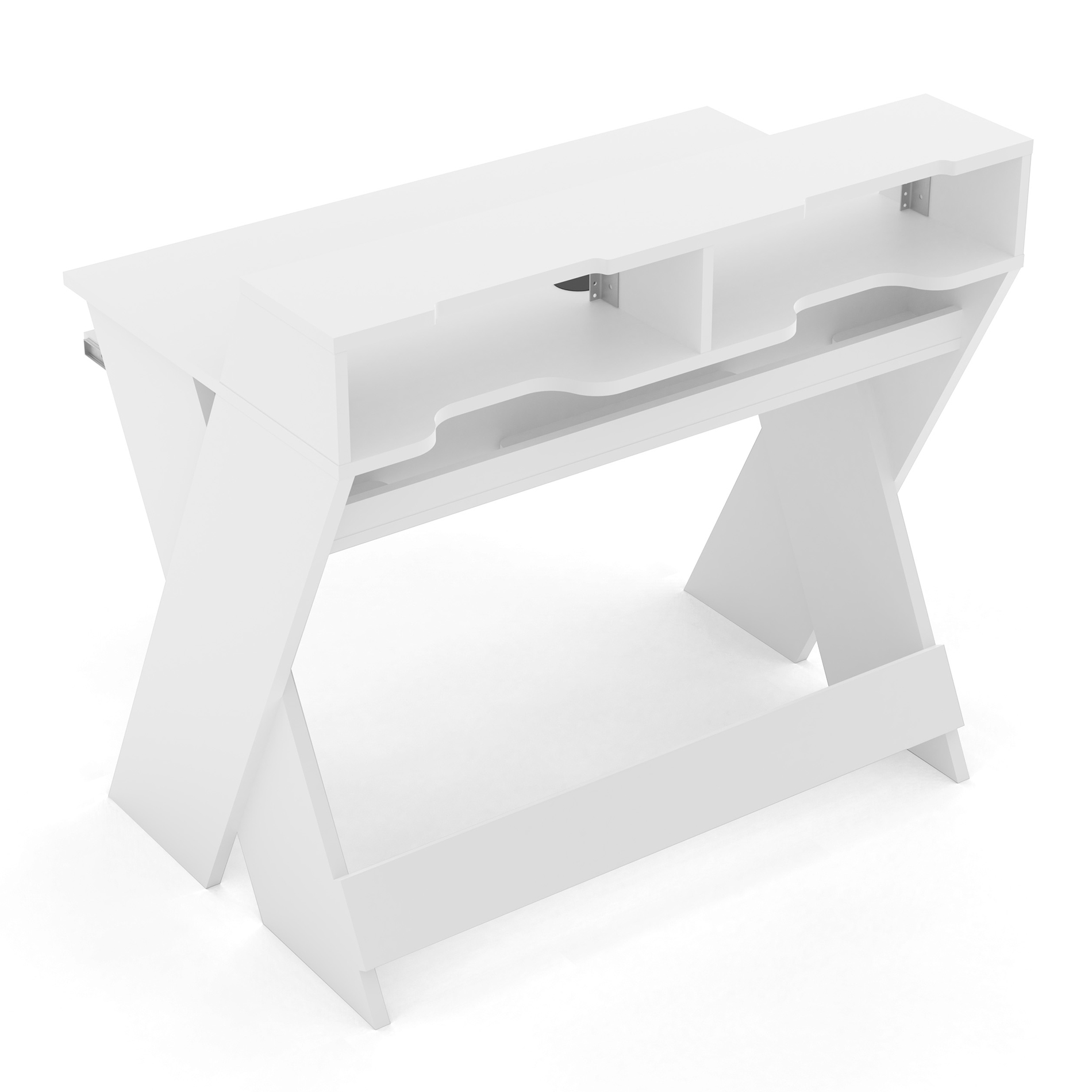 Glorious Sound Desk Compact White - Furniture for studio - Variation 4