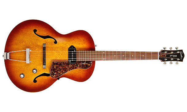 Godin 5th Avenue Kingpin P90 - Cognac Burst - Hollow-body electric guitar - Variation 1