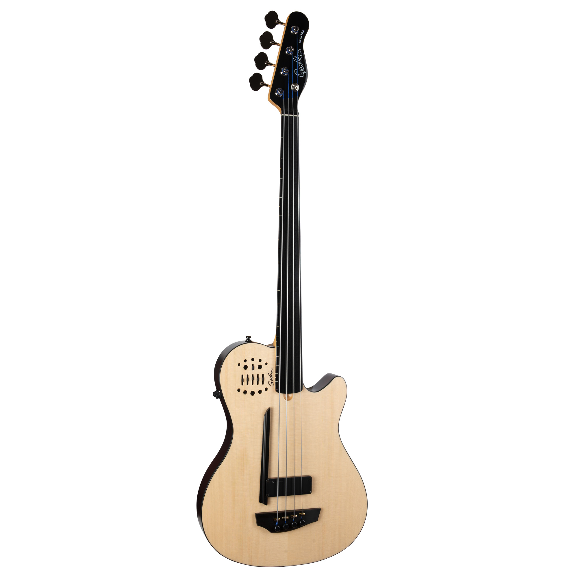 Godin A4 Bass Ultra Fretless En Ric - Natural Sg - Acoustic bass - Variation 2