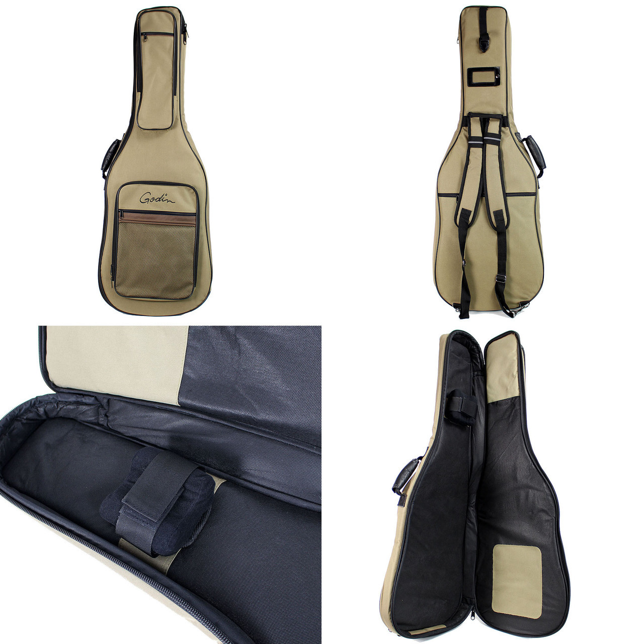 Godin Double Cutaway Session Rw - Vintage Burst Hg - Str shape electric guitar - Variation 5