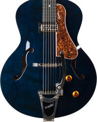 Semi-hollow electric guitar Godin 5th Avenue Night Club - Indigo blue