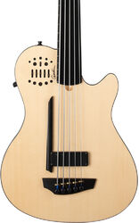 Acoustic bass Godin A5 Ultra Natural Fretless A/E - Natural semi gloss