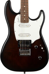 Str shape electric guitar Godin Session HT - Bourbon burst