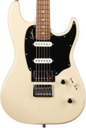 Str shape electric guitar Godin Session HT (LAU) - Trans cream