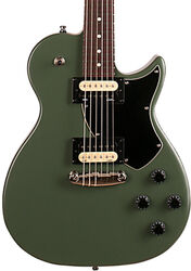 Single cut electric guitar Godin Summit Classic SG - Matte green