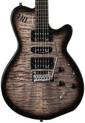 Modeling guitar Godin xtSA - Trans black flame 