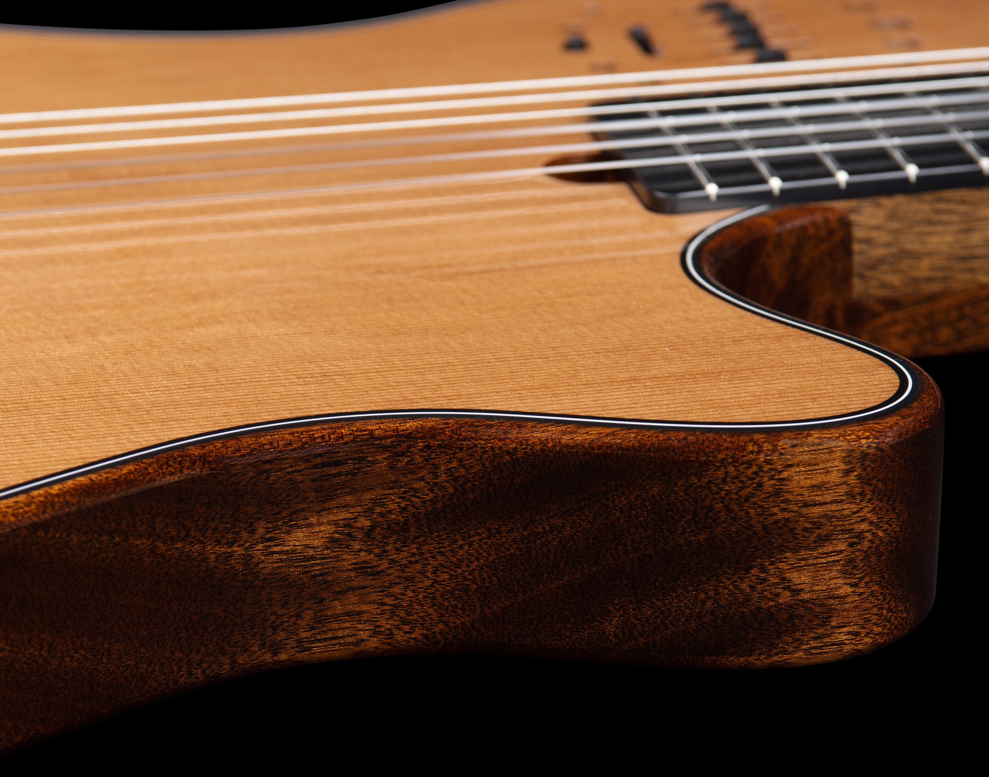 Godin Multiac Mundial Grand Concert Deluxe Mahogany - Natural - Classical guitar 4/4 size - Variation 4