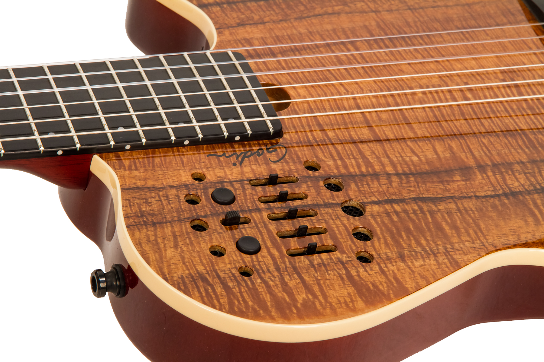 Godin Multiac Nylon Acs Koa Extreme +housse - Natural Hg - Classical guitar 4/4 size - Variation 3