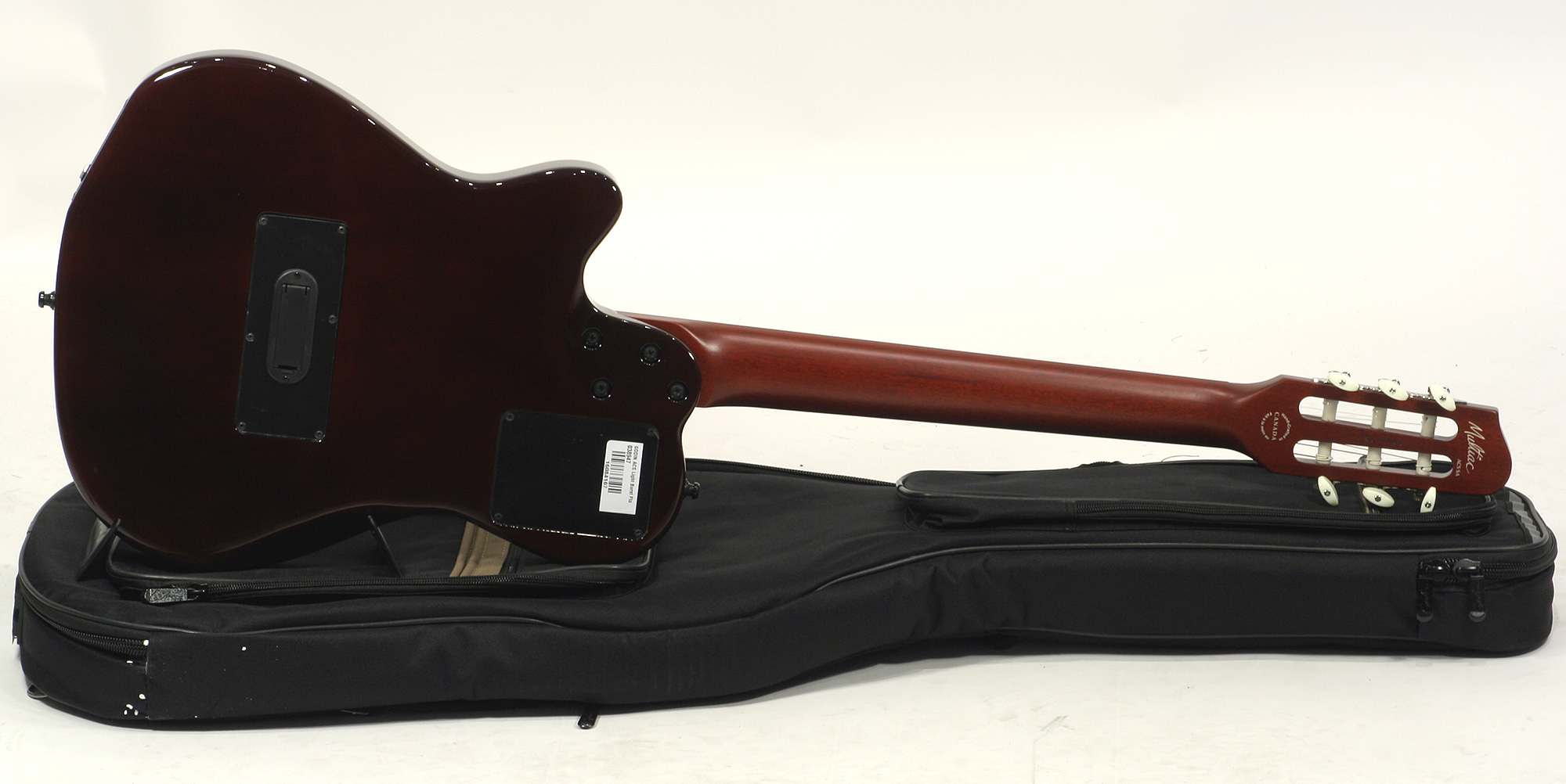 Godin Multiac Nylon Acs Sa Synth Access +housse - Lightburst Flame Hg - Classical guitar 4/4 size - Variation 2