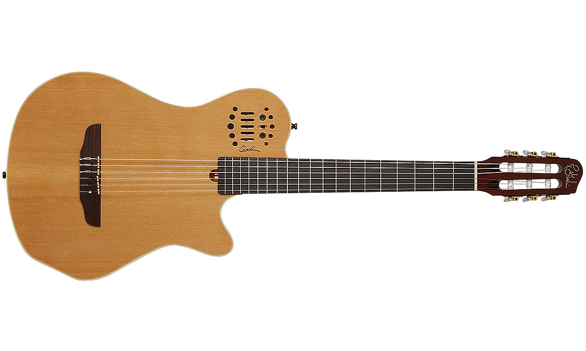 Godin Multiac Nylon Grand Concert Sa Ric +housse - Natural - Classical guitar 4/4 size - Variation 1