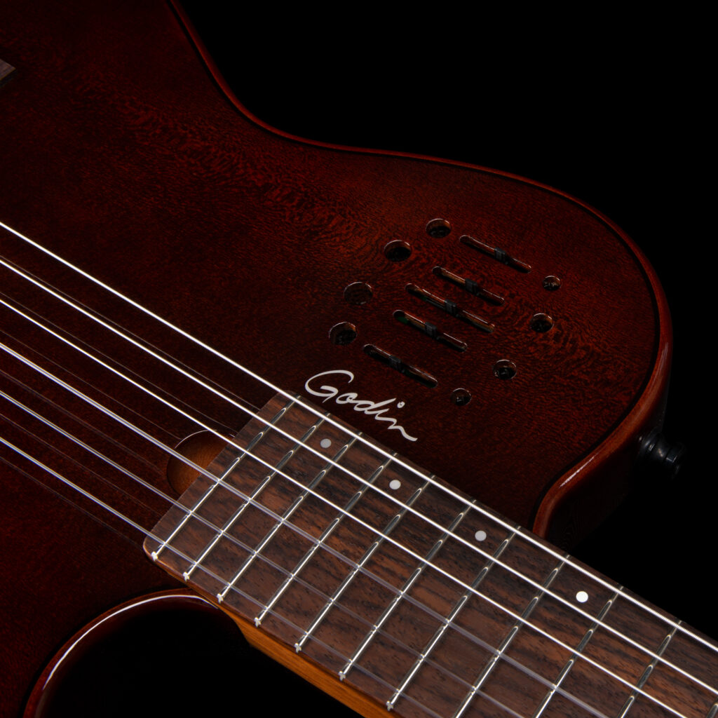 Godin Multiac Nylon Mundial - kanyon burst Classical guitar