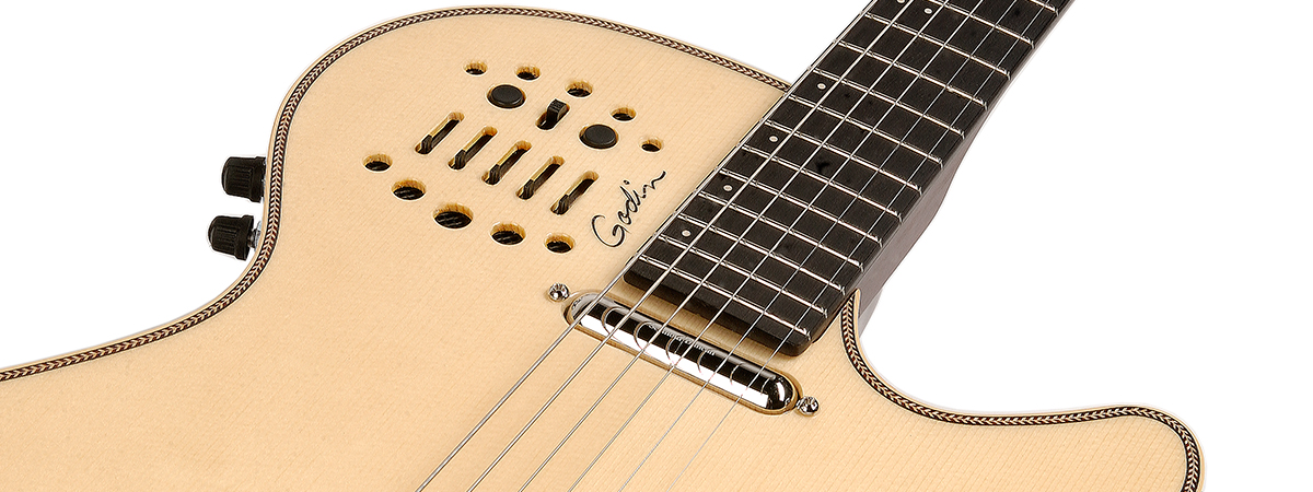 Godin Multiac Steel Spectrum Sa Synth Access Ric +housse - Natural - Acoustic guitar & electro - Variation 3