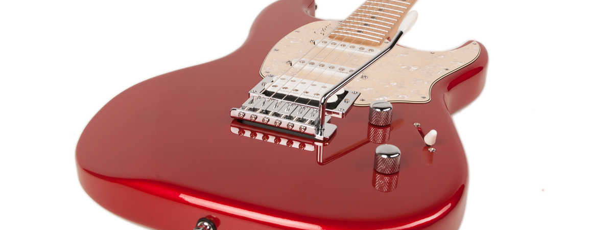 Godin Session Ltd Hss Seymour Duncan Trem Mn - Desert Red Hg - Str shape electric guitar - Variation 2