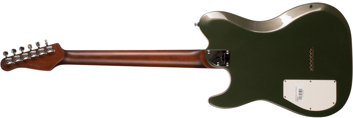 Godin Stadium '59 Ltd Sh Trem Rw - Desert Green - Tel shape electric guitar - Variation 2