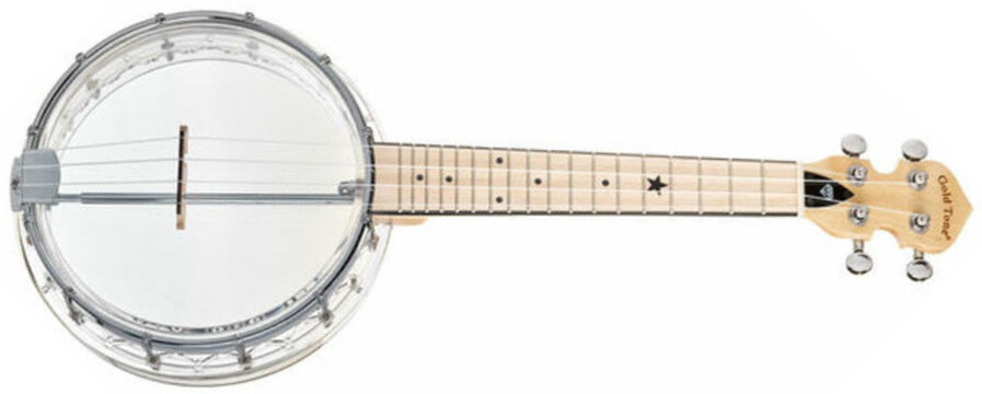 Gold Tone Little Gem Banjolele Diamant +housse - Transparent - Banjo - Main picture