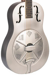 Dobro resonator Gold tone Paul Beard GRS Metal Body Resonator Guitar +Case - Metal